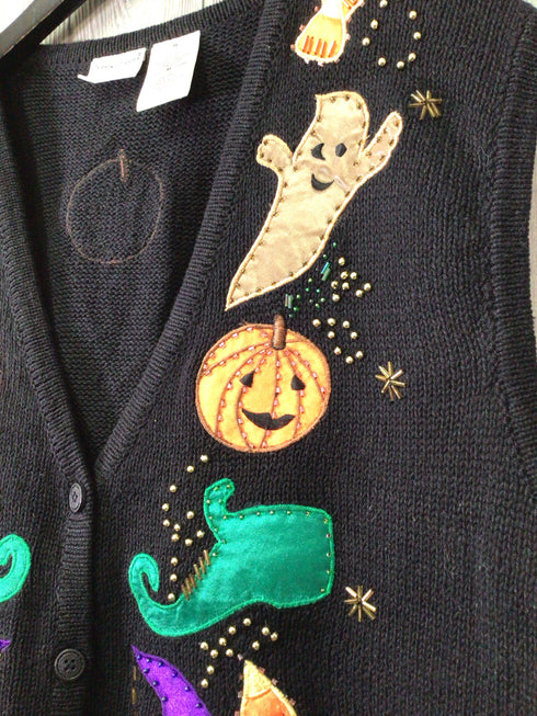 Bobbie Brooks Halloween Vest Vintage Size X-Large